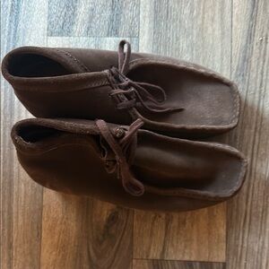 Brown Clark Wallabies Men's Shoes